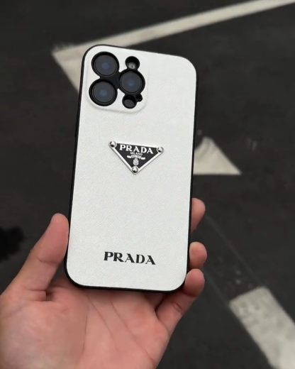 普拉達金屬立標防摔手機殼-ZUIHANG SHOP